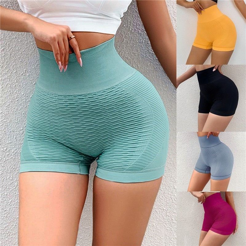 Women'S Shorts Sexy Sports Shorts For Women Cycling Jogging Fitness High Waist Push Up Gym Shorts Leggings Women Yoga Clothing