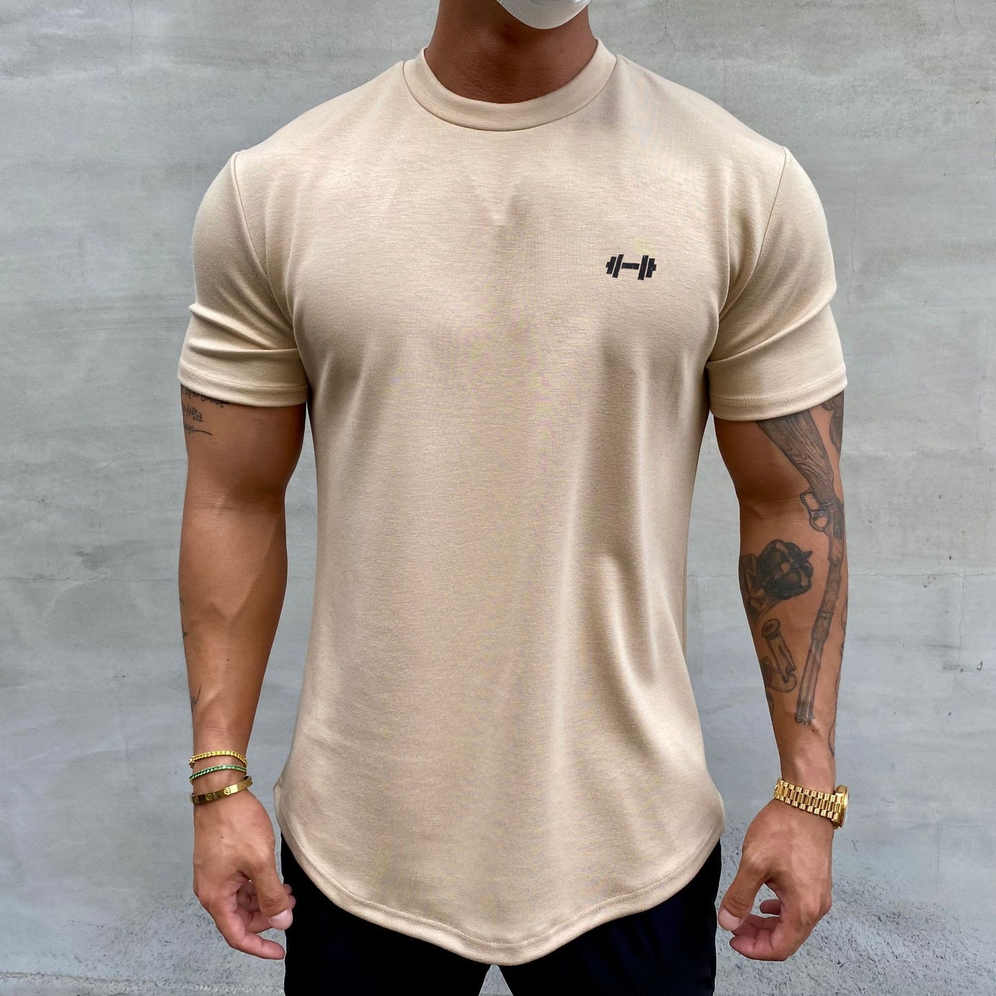 Gym  Muscle Fitness T Shirt 2022 New Brand Men Outdoor Hip Hop Streetwear Loose Half Sleeve Male Summer Bodybuilding Tee Tops