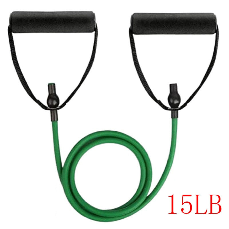 Fitness Resistance Band Pull up Home Gym Equipment Pedal Workout Loop Bands Weights Elastic Abdomen Waist Stretch Exercise Set