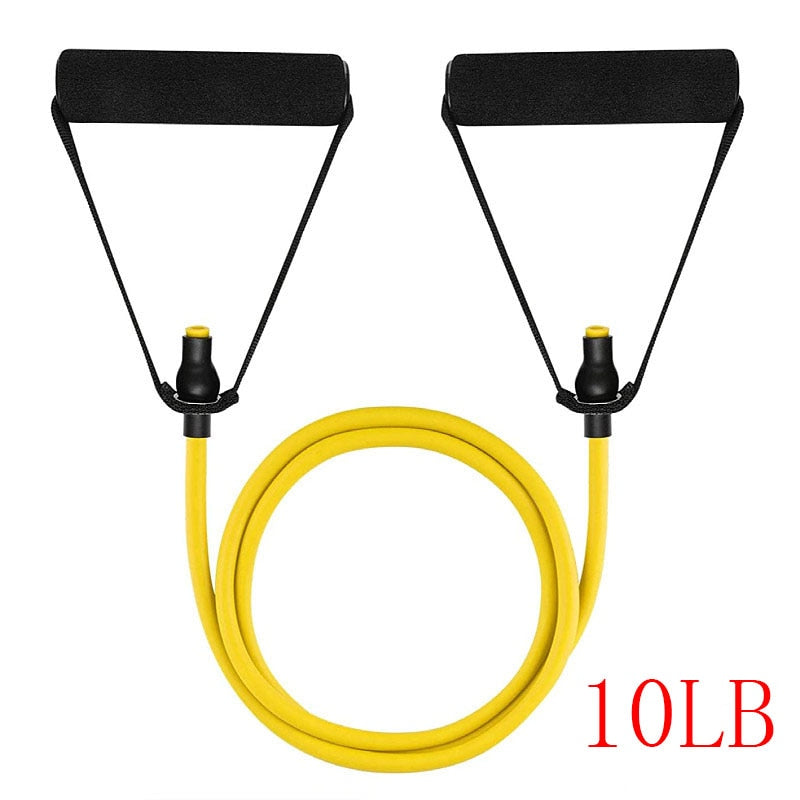 Fitness Resistance Band Pull up Home Gym Equipment Pedal Workout Loop Bands Weights Elastic Abdomen Waist Stretch Exercise Set
