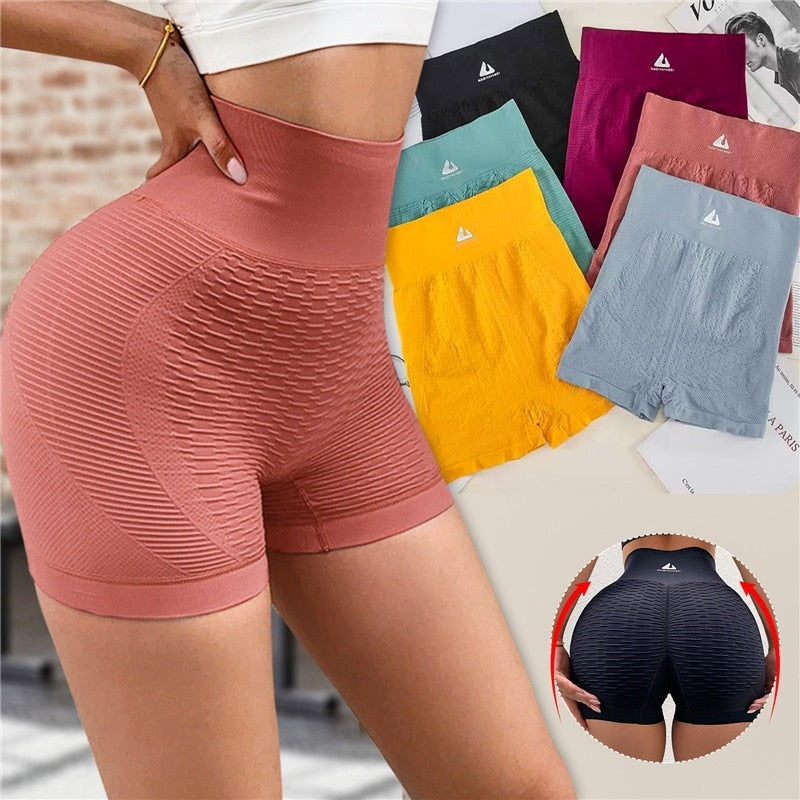 Women'S Shorts Sexy Sports Shorts For Women Cycling Jogging Fitness High Waist Push Up Gym Shorts Leggings Women Yoga Clothing