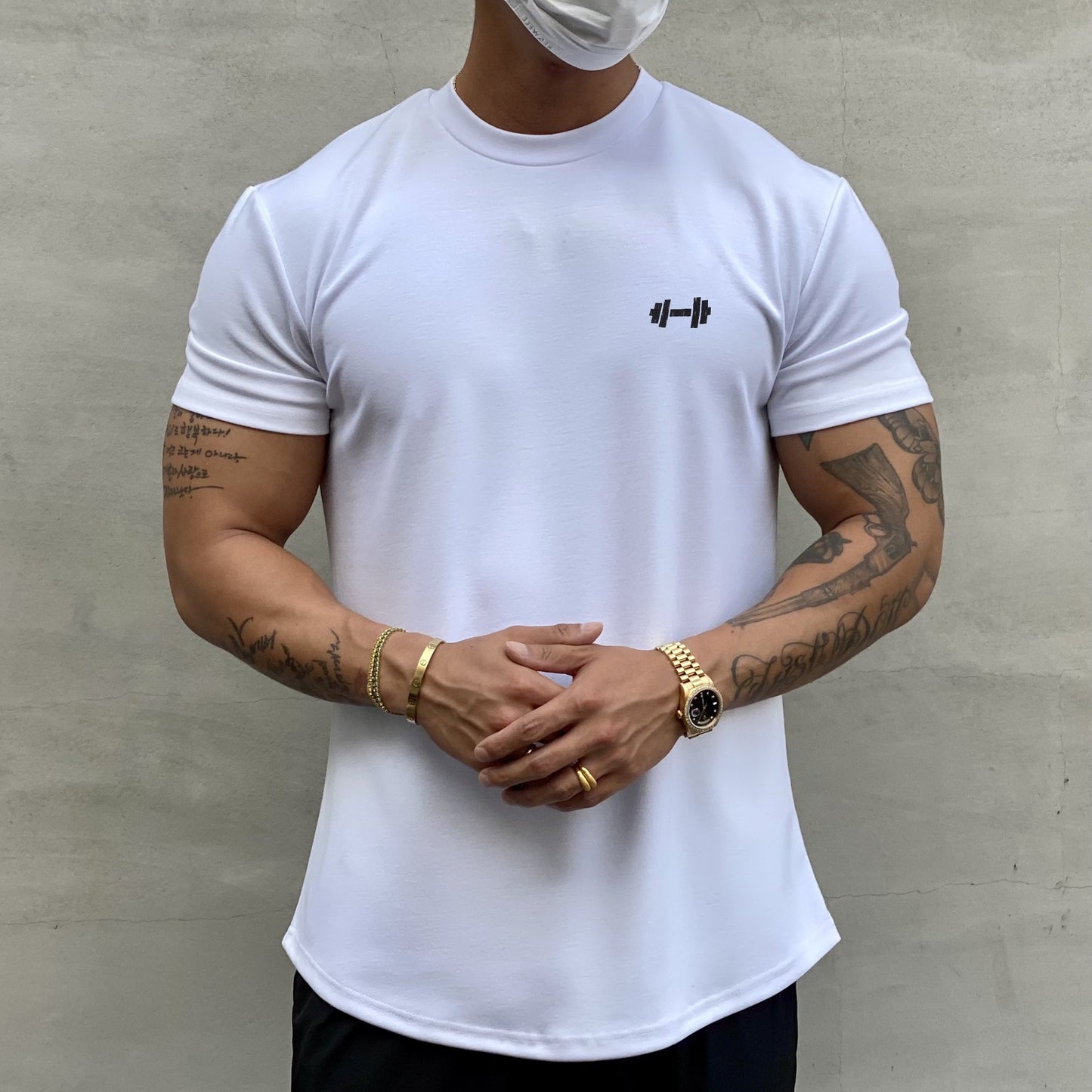Gym  Muscle Fitness T Shirt 2022 New Brand Men Outdoor Hip Hop Streetwear Loose Half Sleeve Male Summer Bodybuilding Tee Tops