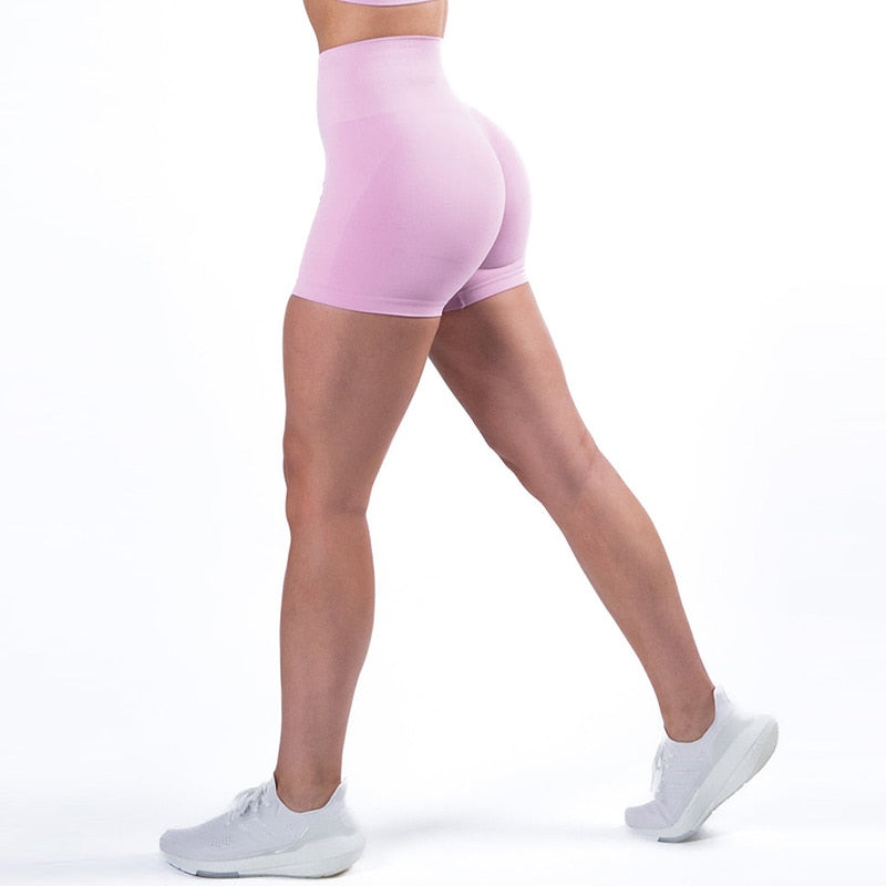 High Waist Push Up Short Elasticity Breathable Scrunch Butt Fashion Shorts Running Shorts Sports Shorts Womens Clothes Gym