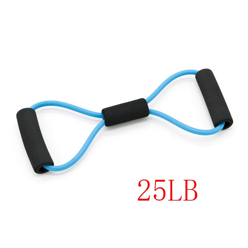 Fitness Resistance Band Pull up Home Gym Equipment Pedal Workout Loop Bands Weights Elastic Abdomen Waist Stretch Exercise Set
