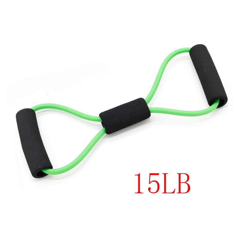 Fitness Resistance Band Pull up Home Gym Equipment Pedal Workout Loop Bands Weights Elastic Abdomen Waist Stretch Exercise Set
