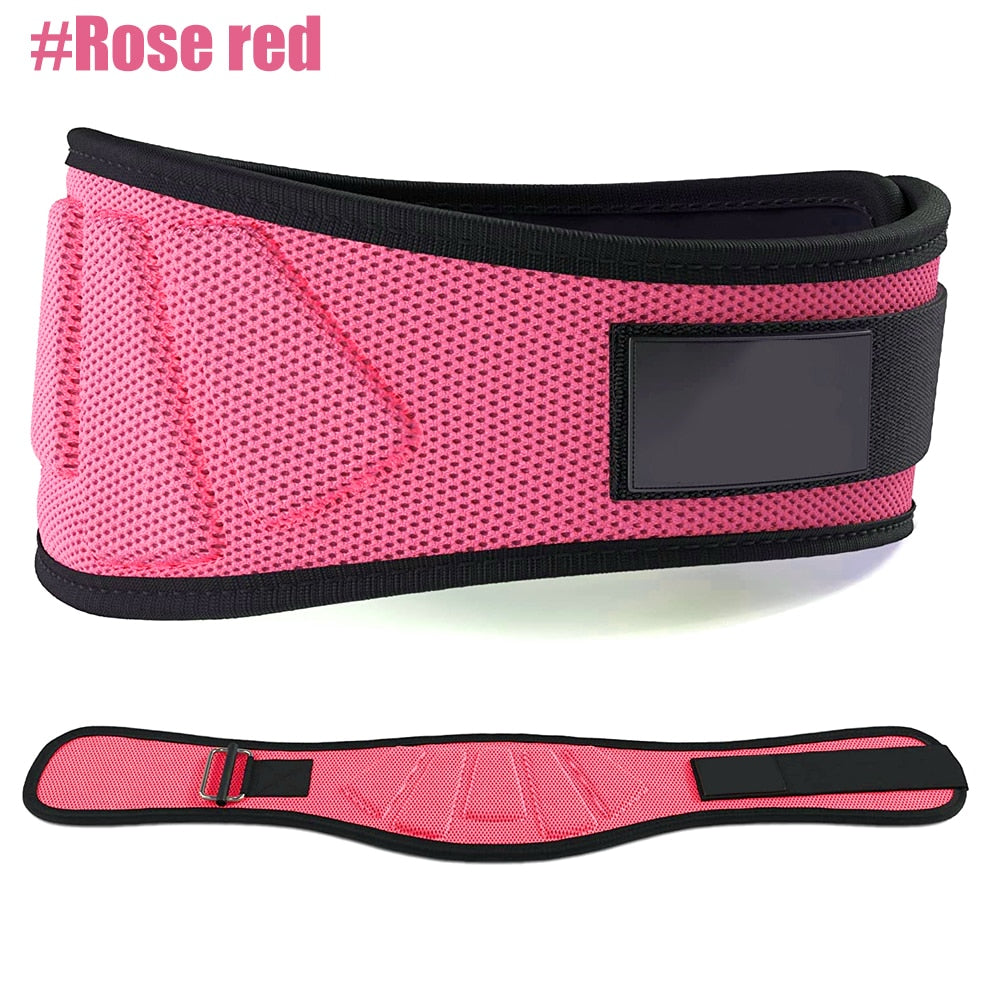 Weight Lifting Belts for Men Women - Weight Lifting Core &amp; Lower Back Support Workout Waist Belt for Fitness Powerlifitng