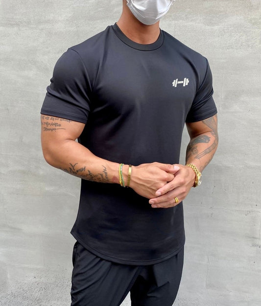 Gym  Muscle Fitness T Shirt 2022 New Brand Men Outdoor Hip Hop Streetwear Loose Half Sleeve Male Summer Bodybuilding Tee Tops