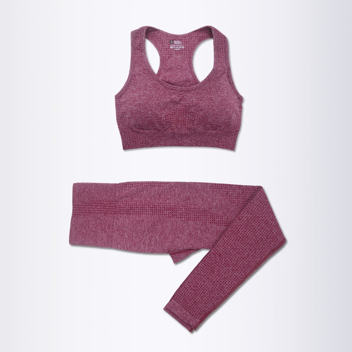 2/3/5PCS Seamless Women Yoga Set Workout Sportswear Gym Clothing Fitness Long Sleeve Crop Top High Waist Leggings Sports Suits