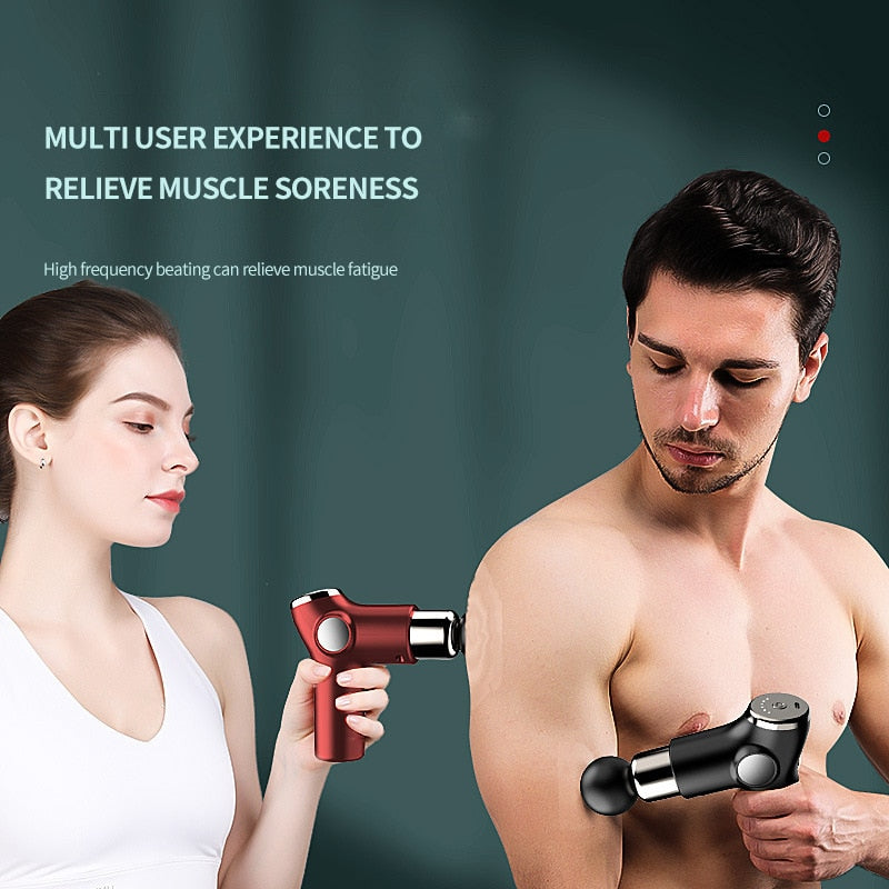 Mini Charging Fascia Gun Vibration Massage Gun Muscle Relaxation Massager Portable Fitness Device Mini Fascia Gun
