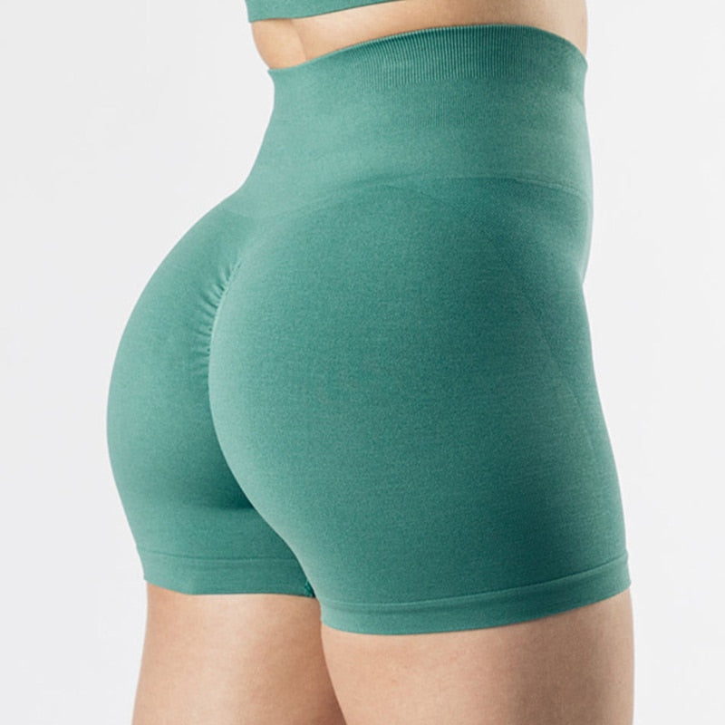 High Waist Push Up Short Elasticity Breathable Scrunch Butt Fashion Shorts Running Shorts Sports Shorts Womens Clothes Gym