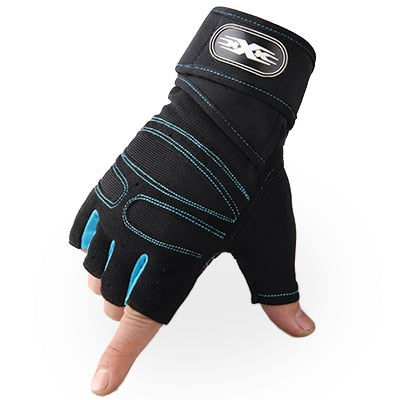 Gloves Weight Exercises Half Finger Lifting Gloves Body Building Training Sport Gym Fitness Gloves for Men Women